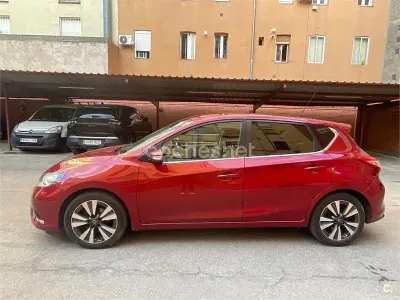 Usado Nissan Pulsar Tekna 110 CV (80 kW) 2014 Rojo Utilitario