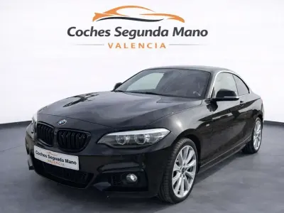 Usado BMW 218 Luxury Line 136 CV (100 kW) 2018 Negro Coupe