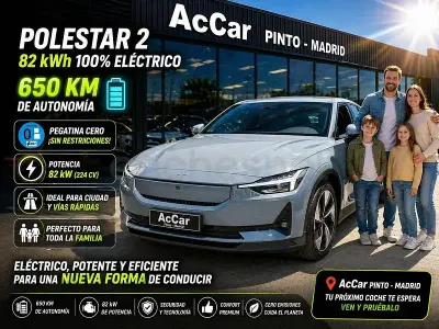 Usado Polestar 2 Long Range Single Motor 219 kW (299 CV) 2024 Eléctrico Utilitario