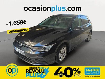 Usado VW Golf VII Life 115 CV (84 kW) 2021 Negro Utilitario