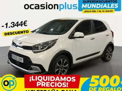 Usado Kia Picanto X-Line 101 CV (74 kW) 2021 Blanco Utilitario
