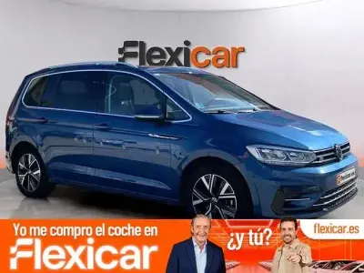 Usado VW Touran Sportline 150 CV (110 kW) 2020 Azul Monovolumen