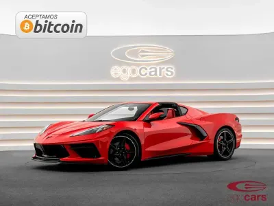 Usado Chevrolet Corvette 2021 Rojo Descapotable
