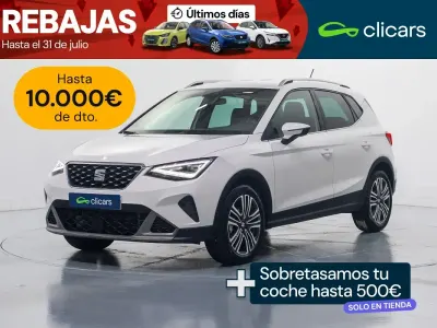 Usado Seat Arona Xperience 110 CV (80 kW) 2022 Blanco SUV