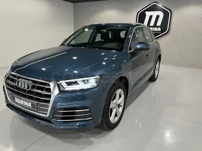 Usado Audi Q5 S-Line 190 CV (139 kW) 2017 Azul SUV