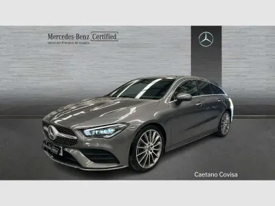 Usado Mercedes CLA200 Shooting Brake 150 CV (110 kW) 2021 Gris Familiar