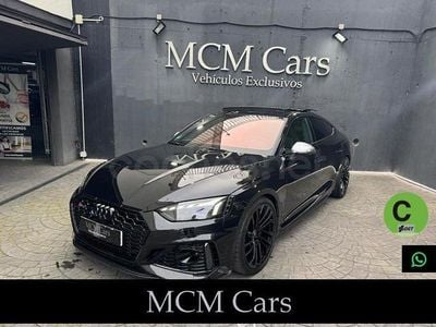 Usado Audi RS5 Sportback Exclusive 450 CV (330 kW) 2021 Negro Berlina