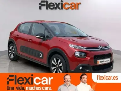Usado Citroën C3 PureTech 83 CV (61 kW) 2020 Rojo Utilitario