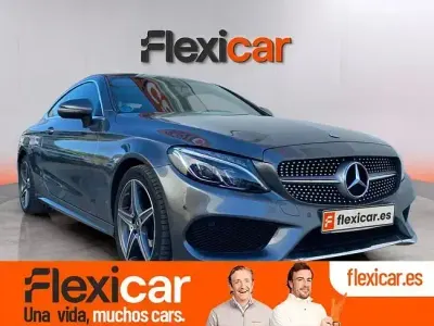Usado Mercedes C250 204 CV (150 kW) 2018 Gris Coupe