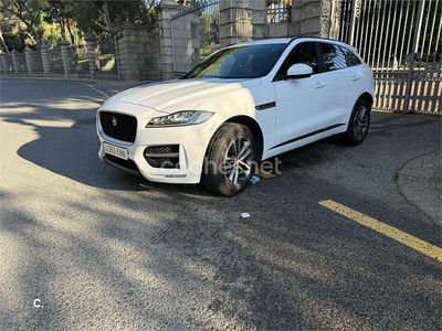 Usado Jaguar F-Pace R-Sport 180 CV (132 kW) 2018 Blanco SUV