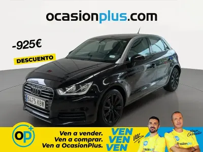 Usado Audi A1 Attraction 90 CV (66 kW) 2017 Negro Utilitario