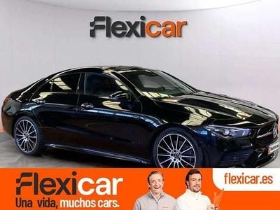 Usado Mercedes CLA200 150 CV (110 kW) 2021 Negro Coupe