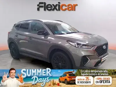 Usado Hyundai Tucson 116 CV (85 kW) 2020 Gris SUV