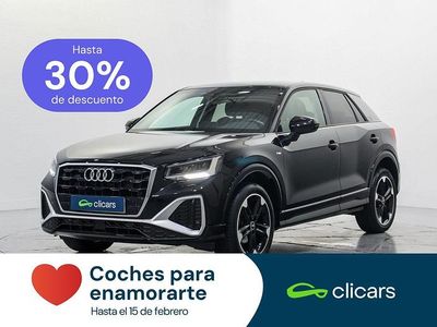 Usado Audi Q2 S-Line 116 CV (85 kW) 2022 Negro SUV