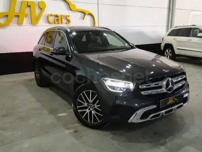 Usado Mercedes GLC200 163 CV (119 kW) 2020 Negro SUV