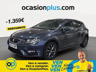 Usado Seat Leon Style 115 CV (84 kW) 2019 Gris