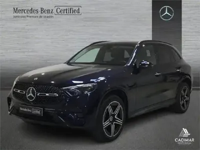 Usado Mercedes GLC300e 320 CV (235 kW) 2023 Azul náutico Berlina