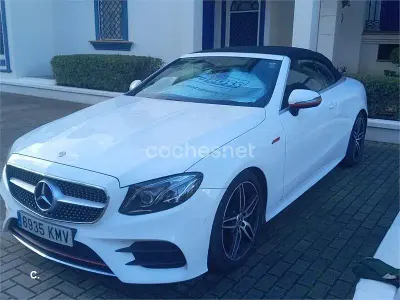 Usado Mercedes E220 170 CV (125 kW) 2018 Blanco Descapotable