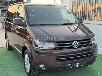 Marrón Usado 2015 VW Multivan Highline Van | 29.900 € (Un poco caro)