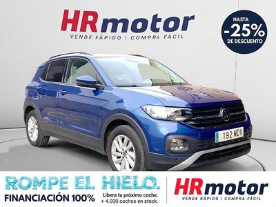 Usado VW T-Cross Advance 110 CV (80 kW) 2023 Azul SUV