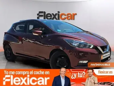 Usado Nissan Micra Acenta 92 CV (67 kW) 2021 Rojo Utilitario