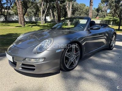 Usado Porsche 911 Carrera 4S Cabriolet 355 CV (261 kW) 2007 Gris / plata Descapotable
