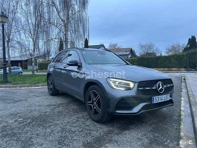 Usado Mercedes GLC200 163 CV (119 kW) 2020 Gris / plata SUV