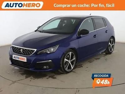 Usado Peugeot 308 GT 225 CV (165 kW) 2018 Azul Berlina
