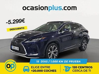 Azul Usado 2021 Lexus RX450h Executive Line SUV | 49.490 € (Precio justo)