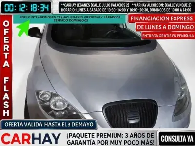 Usado Seat Altea Reference 105 HP (77 kW) 2005 Cinzento Monovolume