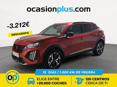 Rojo Usado 2024 Peugeot 2008 Allure SUV | 18.200 € (Precio justo)