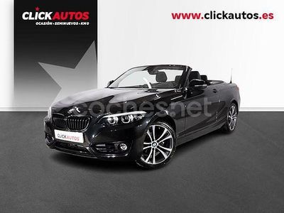 Negro Usado 2021 BMW 218 Descapotable | 28.300 € (Caro)