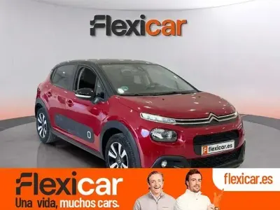 Usado Citroën C3 PureTech 82 CV (60 kW) 2018 Rojo Utilitario