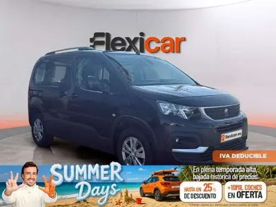 Usado Peugeot Rifter Allure 131 CV (96 kW) 2020 Negro Monovolumen