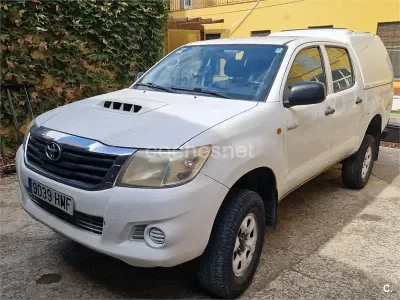 Usado Toyota HiLux 144 CV (105 kW) 2012 Blanco Pickup/Camioneta