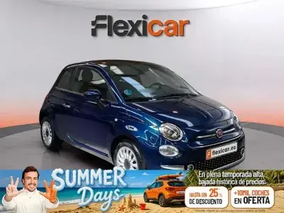 Usado Fiat 500 70 CV (51 kW) 2023 Azul Utilitario