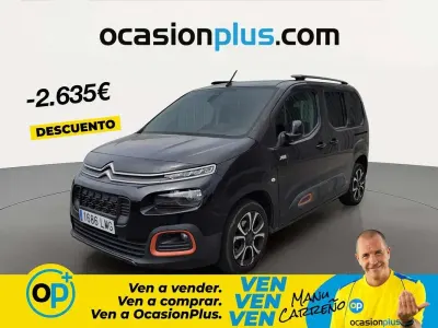 Usado Citroën Berlingo Shine 102 CV (75 kW) 2021 Negro Monovolumen