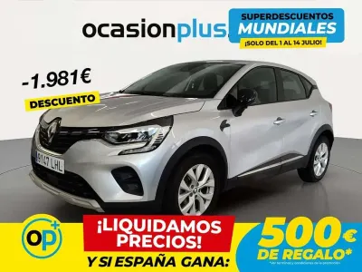 Usado Renault Captur Intens 131 CV (96 kW) 2020 Gris SUV