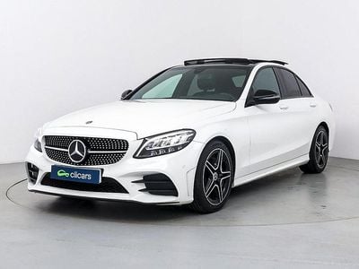Usado Mercedes C200 184 CV (135 kW) 2019 Blanco Berlina