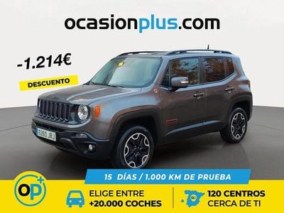 Gris Usado 2016 Jeep Renegade Trailhawk SUV | 15.186 € (Precio justo)