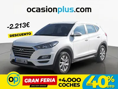 Usado Hyundai Tucson 116 CV (85 kW) 2021 Blanco SUV