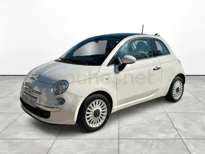 Usado Fiat 500 Lounge 69 CV (50 kW) 2014 Blanco Berlina