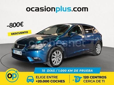 Azul Usado 2015 Seat Leon Reference Berlina | 10.800 € (Precio justo)