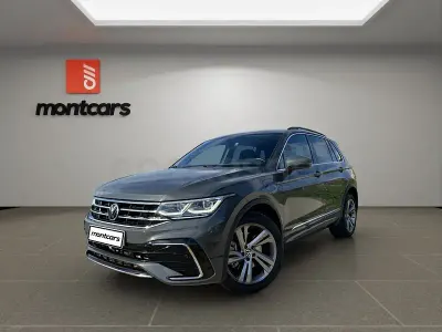 Usado VW Tiguan R-line 245 CV (180 kW) 2021 Gris / plata SUV