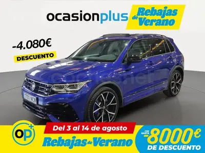 Usado VW Tiguan R 320 CV (235 kW) 2021 Azul SUV