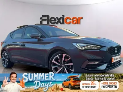 Usado Seat Leon FR 150 CV (110 kW) 2020 Gris Utilitario