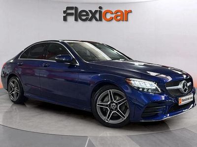 Usado Mercedes C200 160 CV (117 kW) 2020 Azul Berlina