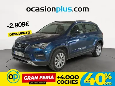 Usado Seat Ateca Style Plus 150 CV (110 kW) 2018 Azul SUV