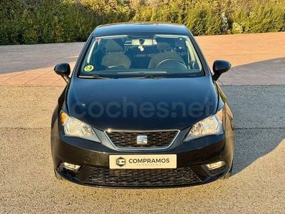 Usado Seat Ibiza Style 90 CV (66 kW) 2015 Negro Berlina