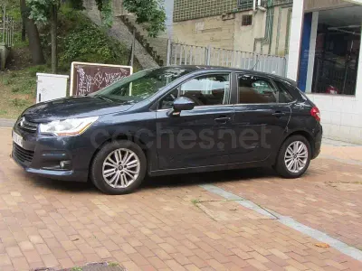 Usado Citroën C4 Exclusive 114 CV (83 kW) 2014 Azul Berlina